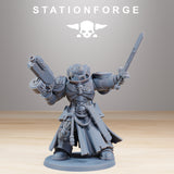 Socratis Guardsmen / Commando / Marine / Knight / Infantry / Sci Fi / Space / Table Top / Station Forge / 3D Print /4K Mini/Wargaming