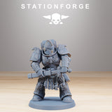 Socratis Guardsmen / Commando / Marine / Knight / Infantry / Sci Fi / Space / Table Top / Station Forge / 3D Print /4K Mini/Wargaming
