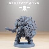 Socratis Guardsmen / Commando / Marine / Knight / Infantry / Sci Fi / Space / Table Top / Station Forge / 3D Print /4K Mini/Wargaming