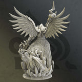 Erdrydion / Angel / Aasimar / Hero / DnD / Pathfinder / DM Stash / 3D Print / 4K Mini / TableTop Miniature / 32mm / 75mm