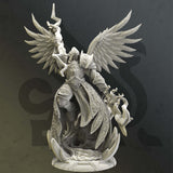 Erdrydion / Angel / Aasimar / Hero / DnD / Pathfinder / DM Stash / 3D Print / 4K Mini / TableTop Miniature / 32mm / 75mm