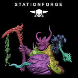 Corrupted Guard Sporeus / Chaos / Corrupted / Boss / Gig guy / Sci Fi / Space / Table Top / Station Forge / 3D Print / 4K Mini / Wargaming