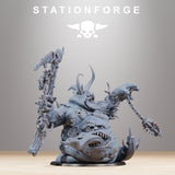 Corrupted Guard Sporeus / Chaos / Corrupted / Boss / Gig guy / Sci Fi / Space / Table Top / Station Forge / 3D Print / 4K Mini / Wargaming