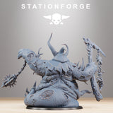 Corrupted Guard Sporeus / Chaos / Corrupted / Boss / Gig guy / Sci Fi / Space / Table Top / Station Forge / 3D Print / 4K Mini / Wargaming