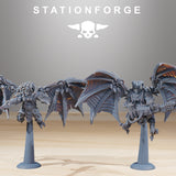 Pythonicus Flyers / Pythonicus / Scavenger / Flying / Infantry / Sci Fi / Space / Table Top / Station Forge / 3D Print / 4K Mini / Wargaming
