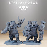 Scavenger Frontliners Heavy Support / Mech / Heavy / Infantry / Sci Fi / Space / Table Top / Station Forge / 3D Print / 4K Mini / Wargaming