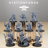 Scavenger Junkyards / Squad / Mech / Marine / Robot / Infantry / Sci Fi / Space / Table Top / Station Forge / 3D Print / 4K Mini / Wargaming