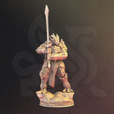 Krimmdar / Warrior / Draconian / Dragon born / Hero / DnD / GM Stash / 3D Print / 4K Mini / TableTop Miniature / 32mm / 75mm