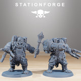 Scavenger Frontliners Heavy Support / Mech / Heavy / Infantry / Sci Fi / Space / Table Top / Station Forge / 3D Print / 4K Mini / Wargaming