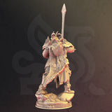 Krimmdar / Warrior / Draconian / Dragon born / Hero / DnD / GM Stash / 3D Print / 4K Mini / TableTop Miniature / 32mm / 75mm