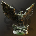 Rolyn / BIG /  Guardian Spirit / Eagle / Magic / Hero / DnD / Pathfinder / DM Stash / 3D Print / 4K Mini / TableTop Miniature / 32mm / 75mm