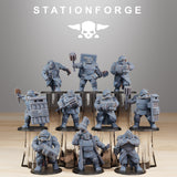 Grimguard Mutants / Soldier / Mutant / Imperial / Infantry / Sci Fi / Space / Table Top / Station Forge / 3D Print / 4K Mini / Wargaming