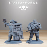 Grimguard Mutants / Soldier / Mutant / Imperial / Infantry / Sci Fi / Space / Table Top / Station Forge / 3D Print / 4K Mini / Wargaming