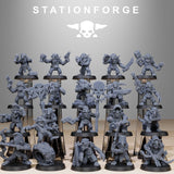 Goblin Infantry Reborn / Goblins / Orc / Infantry / Sci Fi / Space / Table Top / Station Forge / 3D Print / 4K Mini / Wargaming