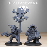 Goblin Infantry Reborn / Goblins / Orc / Infantry / Sci Fi / Space / Table Top / Station Forge / 3D Print / 4K Mini / Wargaming