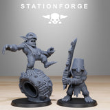 Goblin Infantry Reborn / Goblins / Orc / Infantry / Sci Fi / Space / Table Top / Station Forge / 3D Print / 4K Mini / Wargaming