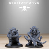 Goblin Infantry Reborn / Goblins / Orc / Infantry / Sci Fi / Space / Table Top / Station Forge / 3D Print / 4K Mini / Wargaming