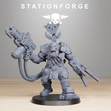 Orkaz BlackSkull / Warrior / Orkaz / Orc / Goblin / Machine / Mob / Sci Fi / Space / Table Top / Station Forge / 3D Print / Wargaming