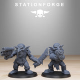 Goblin Infantry Reborn / Goblins / Orc / Infantry / Sci Fi / Space / Table Top / Station Forge / 3D Print / 4K Mini / Wargaming