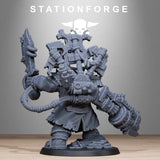 Orkaz Pirate / Pirate / Leader / Captain / Orkaz / Orc / Sci Fi / Space / Table Top / Station Forge / 3D Print / Wargaming