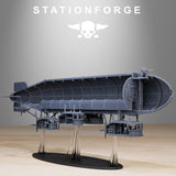 GrimGuard Air Ship / Bomber / Blimp / Air / Gunship / Sci Fi / Space / Table Top / Station Forge / 3D Print / 4K Mini / Wargaming / RPG