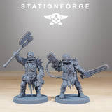 Corrupted Guard II / Chaos / Corrupted / Imperial / Infantry / Sci Fi / Space / Table Top / Station Forge / 3D Print / 4K Mini / Wargaming