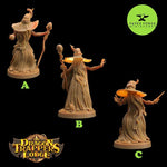 Hair Wizard / Horror / Monster / Witch / Halloween / Cousinit / Pathfinder / DnD / The Dragon Trappers / 3D Print /TableTop