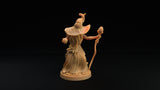 Hair Wizard / Horror / Monster / Witch / Halloween / Cousinit / Pathfinder / DnD / The Dragon Trappers / 3D Print /TableTop