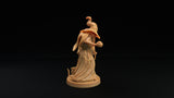 Hair Wizard / Horror / Monster / Witch / Halloween / Cousinit / Pathfinder / DnD / The Dragon Trappers / 3D Print /TableTop