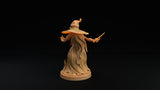 Hair Wizard / Horror / Monster / Witch / Halloween / Cousinit / Pathfinder / DnD / The Dragon Trappers / 3D Print /TableTop