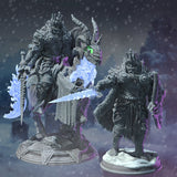 Yinsylim - The Fallen Paladin / Knight / Death / Undead / Warrior / Paladin / Pathfinder / DnD / DM Stash / 3D Print / TableTop/ 32mm / 75mm