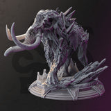 Tjornir - Reanimed Mammoth / Mammoth / Undead / Frozen / Monster / Pathfinder / DnD / DM Stash / 3D Print / TableTop / 32mm / 75mm