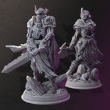 Arisen Warriors / Draugr / Skeleton / Undead / Warrior / Monster / Pathfinder / DnD / DM Stash / 3D Print / TableTop / 32mm / 75mm