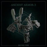 Ancient Armor upgrade Kit / Big War Robot  / Imperial / Marine / Space Coffin / Kitbash / Sci Fi / Space / GreyTide Studio / Wargaming