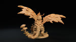 Mushroom Dragon / Dragon / Monster / Swamp / Fungus / Pathfinder / DnD / The Dragon Trappers / 3D Print / 4K Mini / TableTop Miniature / RPG