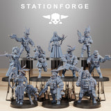 Royal Guard Starfly / Soldier / Infantry / Imperial / Royal / Sci Fi / Space / Table Top / Station Forge / 3D Print / 4K Mini / Wargaming