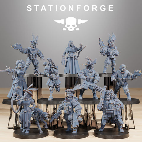 Royal Guard Starfly / Soldier / Infantry / Imperial / Royal / Sci Fi / Space / Table Top / Station Forge / 3D Print / 4K Mini / Wargaming