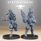 Royal Guard Starfly / Soldier / Infantry / Imperial / Royal / Sci Fi / Space / Table Top / Station Forge / 3D Print / 4K Mini / Wargaming