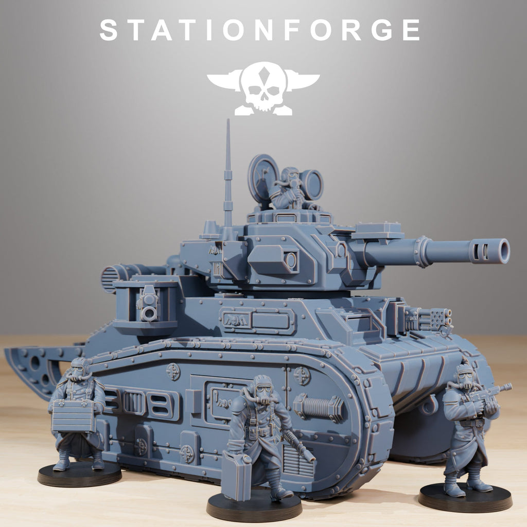 Archivo STL Set De Fortaleza Instantánea De Ciencia Ficción Para Juegos De 28mm - Diseñado Para