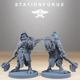 Scavenger Ranger KIT / Rangers / Troops / Scavenger / Infantry / Sci Fi / Space / Table Top / Station Forge / 3D Print / 4K Mini / Wargaming