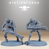 Astronet X1 Infantry / Robot / Cyborg / Infantry / Cybernet / Sci Fi / Space / Table Top / Station Forge / 3D Print / 4K Mini / Wargaming