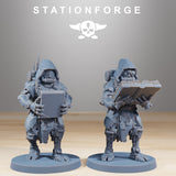 Scavenger Ranger KIT / Rangers / Troops / Scavenger / Infantry / Sci Fi / Space / Table Top / Station Forge / 3D Print / 4K Mini / Wargaming