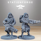 Scavenger Ranger KIT / Rangers / Troops / Scavenger / Infantry / Sci Fi / Space / Table Top / Station Forge / 3D Print / 4K Mini / Wargaming