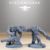 Goblin Infantry 2 / Orkaz / Goblins / Orc / Infantry / Sci Fi / Space / Table Top / Station Forge / 3D Print / 4K Mini / Wargaming