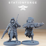 Scavenger Ranger KIT / Rangers / Troops / Scavenger / Infantry / Sci Fi / Space / Table Top / Station Forge / 3D Print / 4K Mini / Wargaming