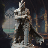 Wreathe / Fighter / Automaton / Eberron / Construct / Pathfinder / DnD / DM Stash / 3D Print / 4K Mini / TableTop Miniature / 32mm / 75mm