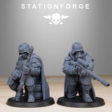 GrimGuard  Snipers 2 / Soldier / Sniper / Imperial / Infantry / Sci Fi / Space / Table Top / Station Forge / 3D Print / Wargaming