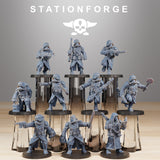 GrimGuard Acolytes / Soldier / Acolyte / Imperial / Infantry / Sci Fi / Space / Table Top / Station Forge / 3D Print / 4K Mini / Wargaming