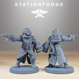 GrimGuard Acolytes / Soldier / Acolyte / Imperial / Infantry / Sci Fi / Space / Table Top / Station Forge / 3D Print / 4K Mini / Wargaming