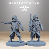 GrimGuard Acolytes / Soldier / Acolyte / Imperial / Infantry / Sci Fi / Space / Table Top / Station Forge / 3D Print / 4K Mini / Wargaming